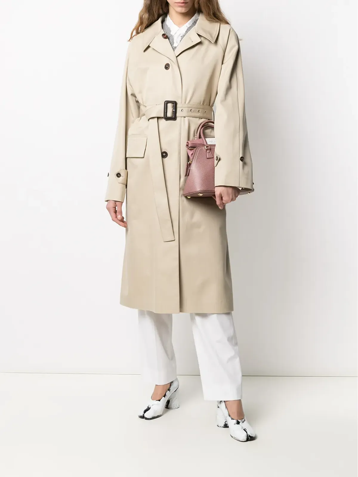 Maison Margiela シングルブレスト トレンチコート - 画像2