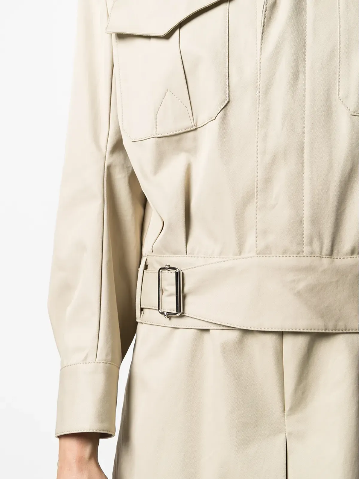 Maison Margiela クロップドトレンチジャンプスーツ - 画像5