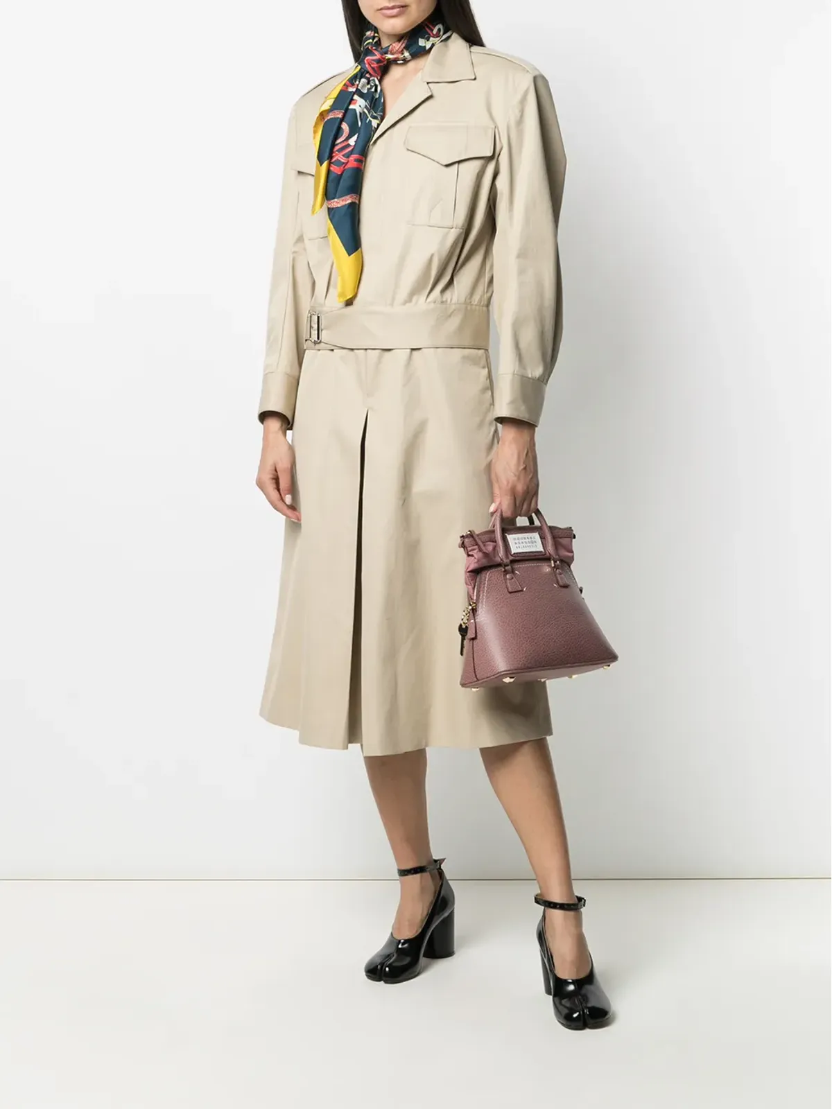 Maison Margiela クロップドトレンチジャンプスーツ - 画像2
