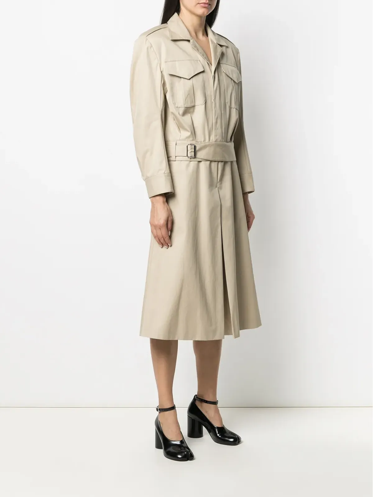 Maison Margiela クロップドトレンチジャンプスーツ - 画像3
