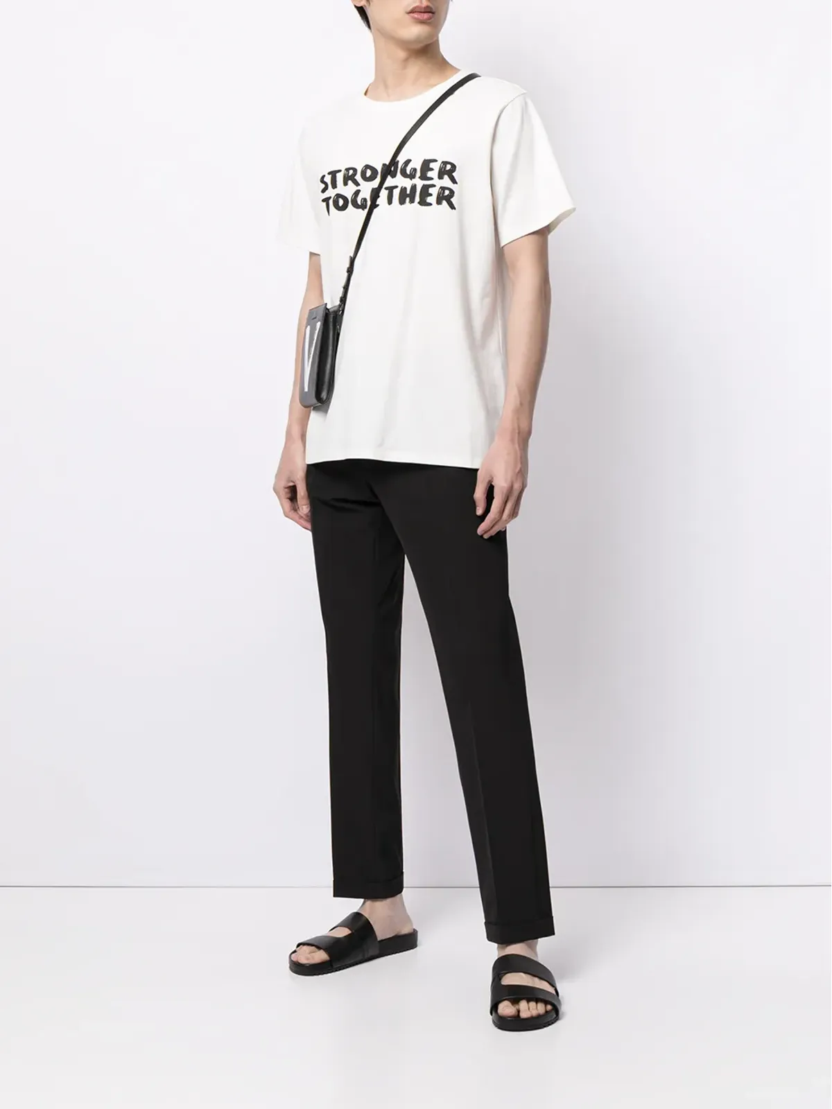 Ports V ストロンガー トゥギャザー プリント Tシャツ - 画像2