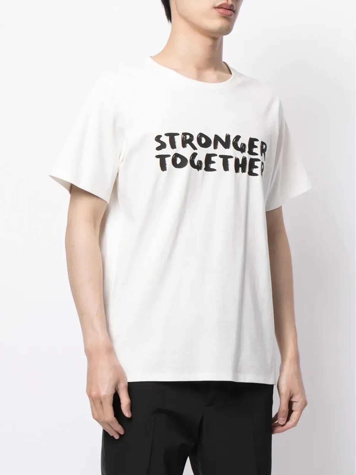 Ports V ストロンガー トゥギャザー プリント Tシャツ - 画像4