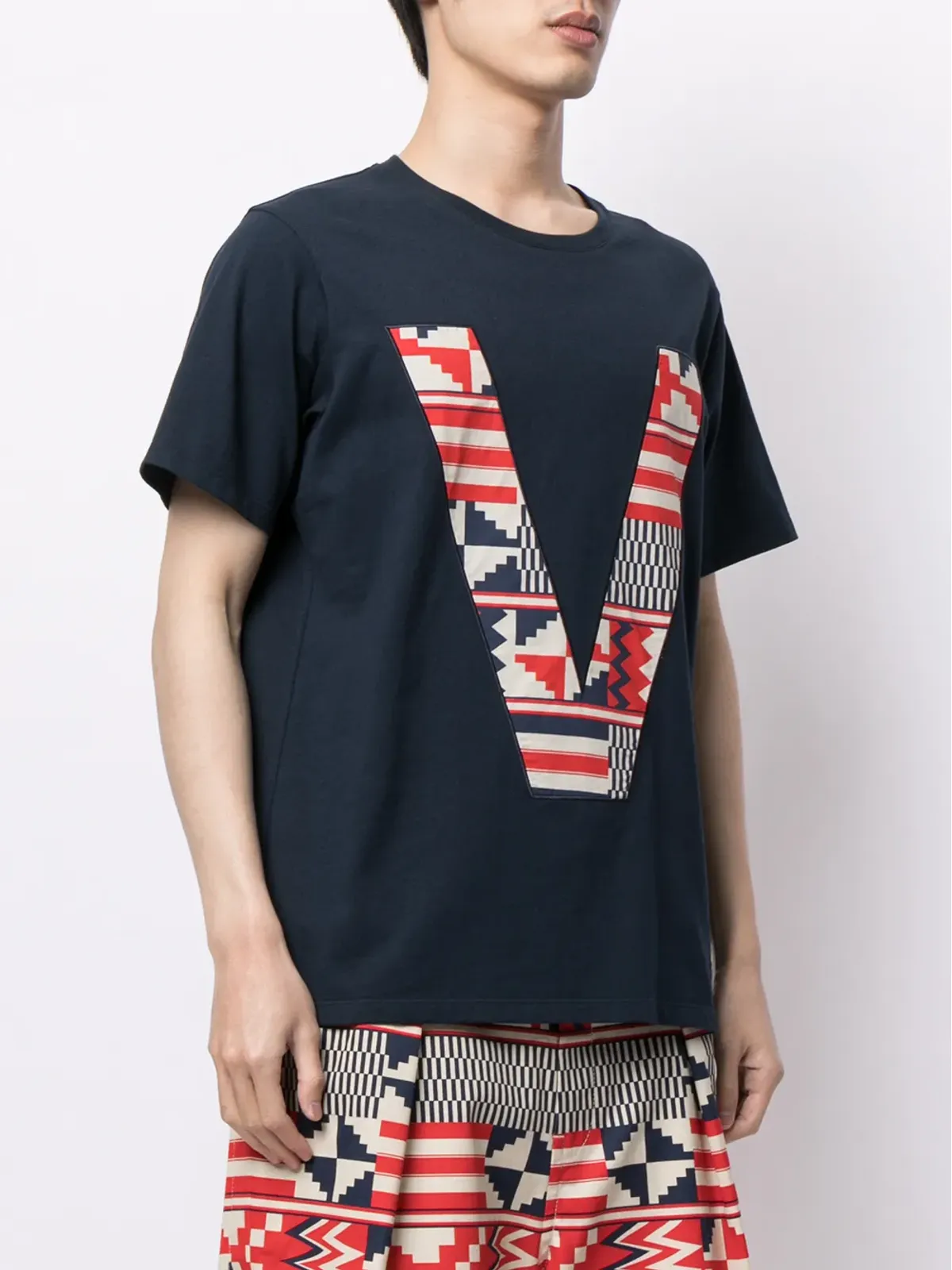 Ports V VロゴTシャツ - 画像4