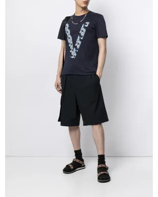 Ports V モノグラムプリントTシャツ - サムネイル2