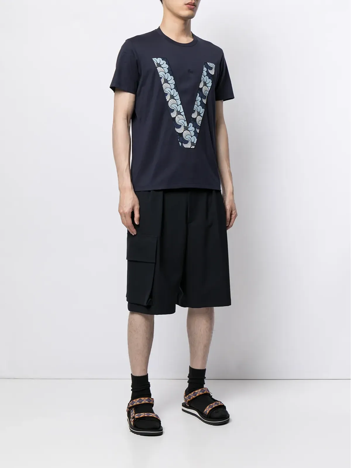 Ports V モノグラムプリントTシャツ - 画像3