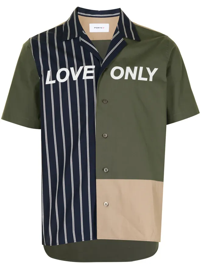Ports V Ports V Love Onlyプリントパネルシャツの商品画像