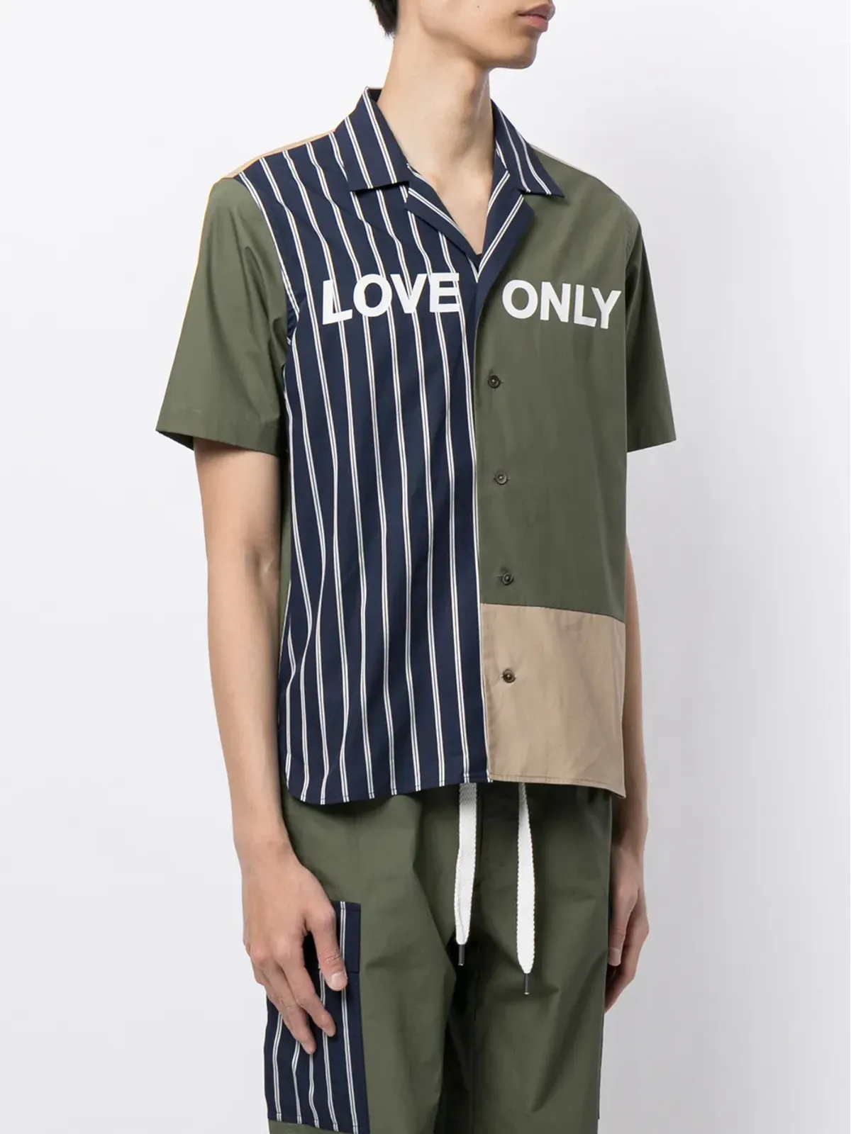 Ports V Love Onlyプリントパネルシャツ - 画像4