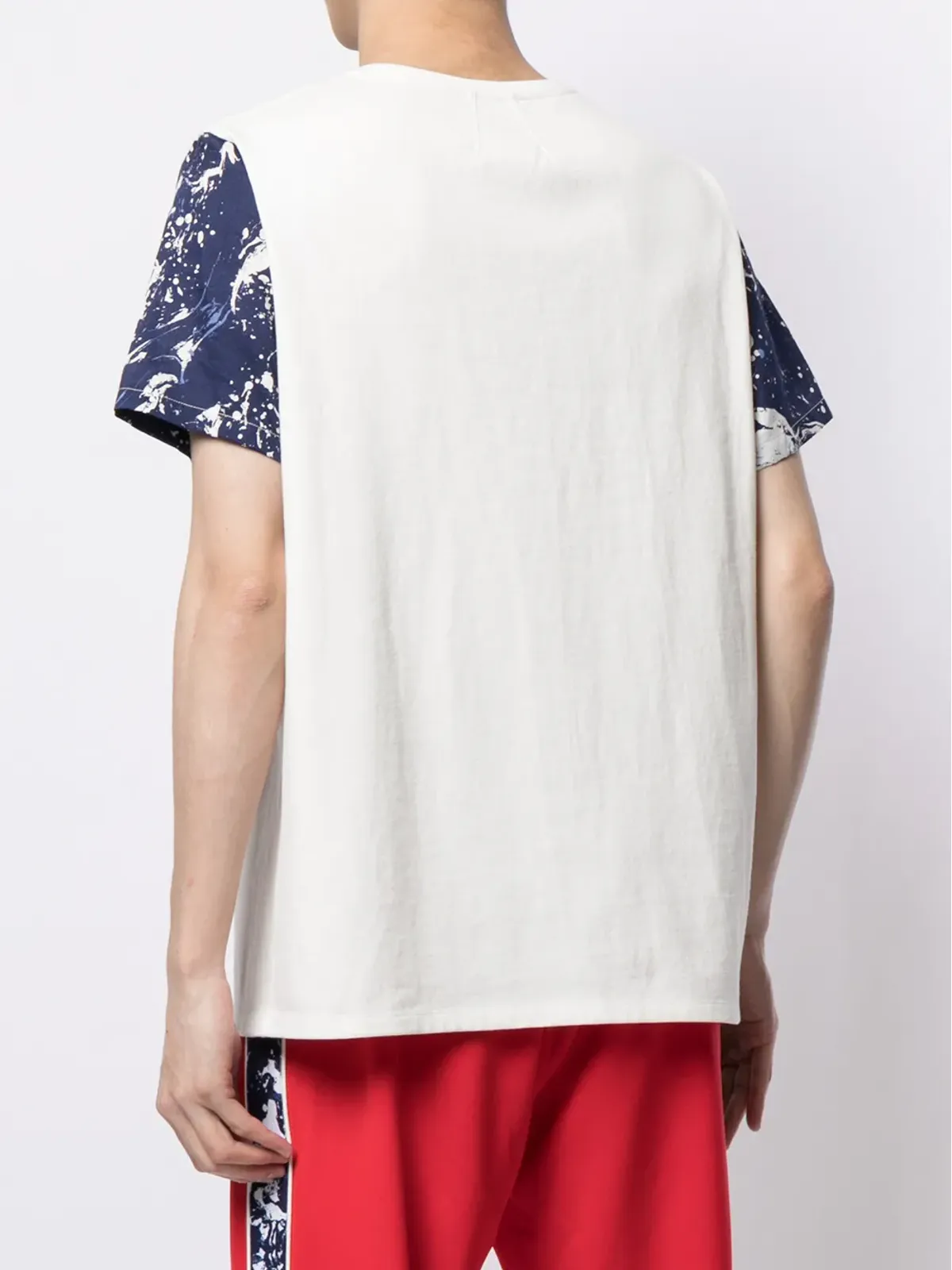 Ports V ペイントスプラッター 半袖 Tシャツ - 画像5