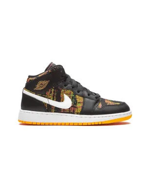 Jordan Kids エアジョーダン 1 ミッド スニーカー - サムネイル1