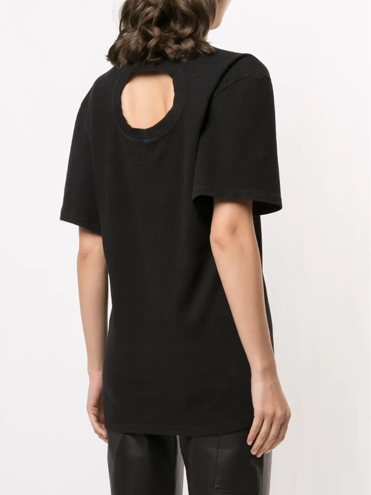 Proenza Schouler オーバーダイド エコ・コア ジャージー Tシャツ - 画像4