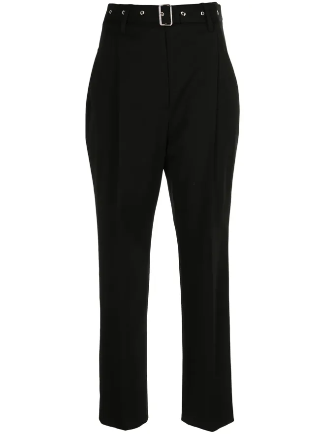 Proenza Schouler Proenza Schouler クロップドスーツパンツ - ブラックの商品画像