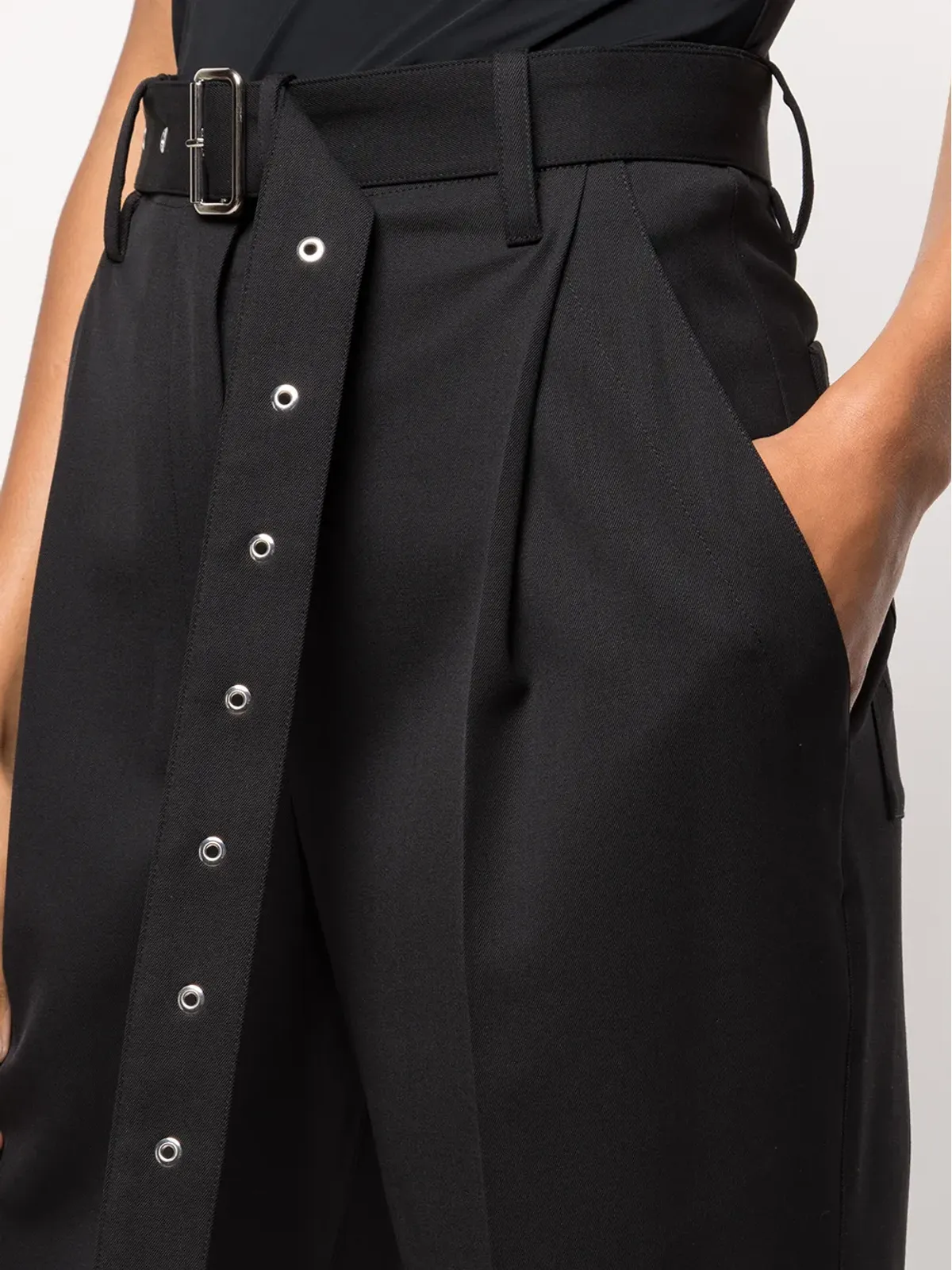 Proenza Schouler クロップドスーツパンツ - ブラック - 画像5
