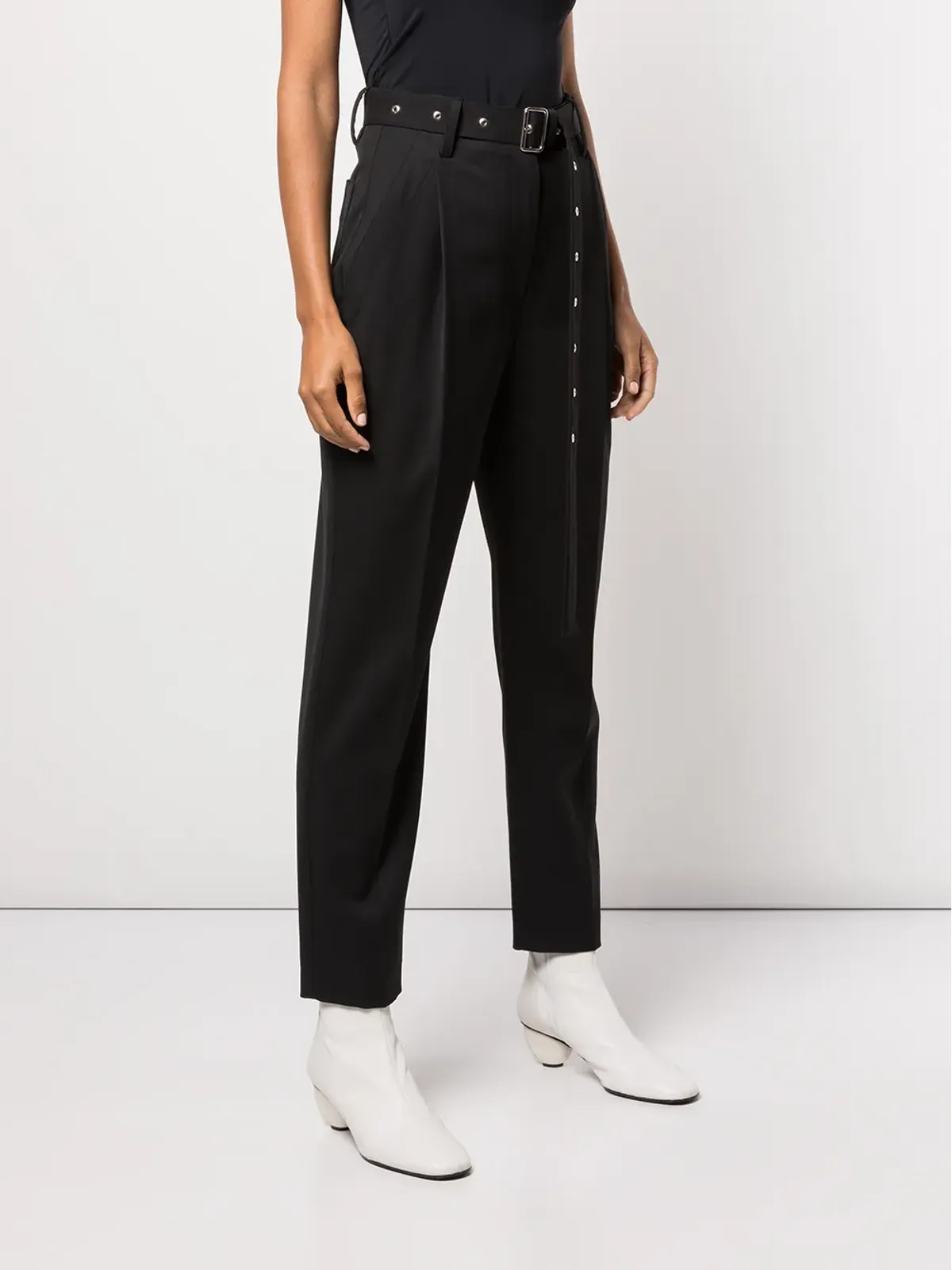 Proenza Schouler クロップドスーツパンツ - ブラック - 画像3