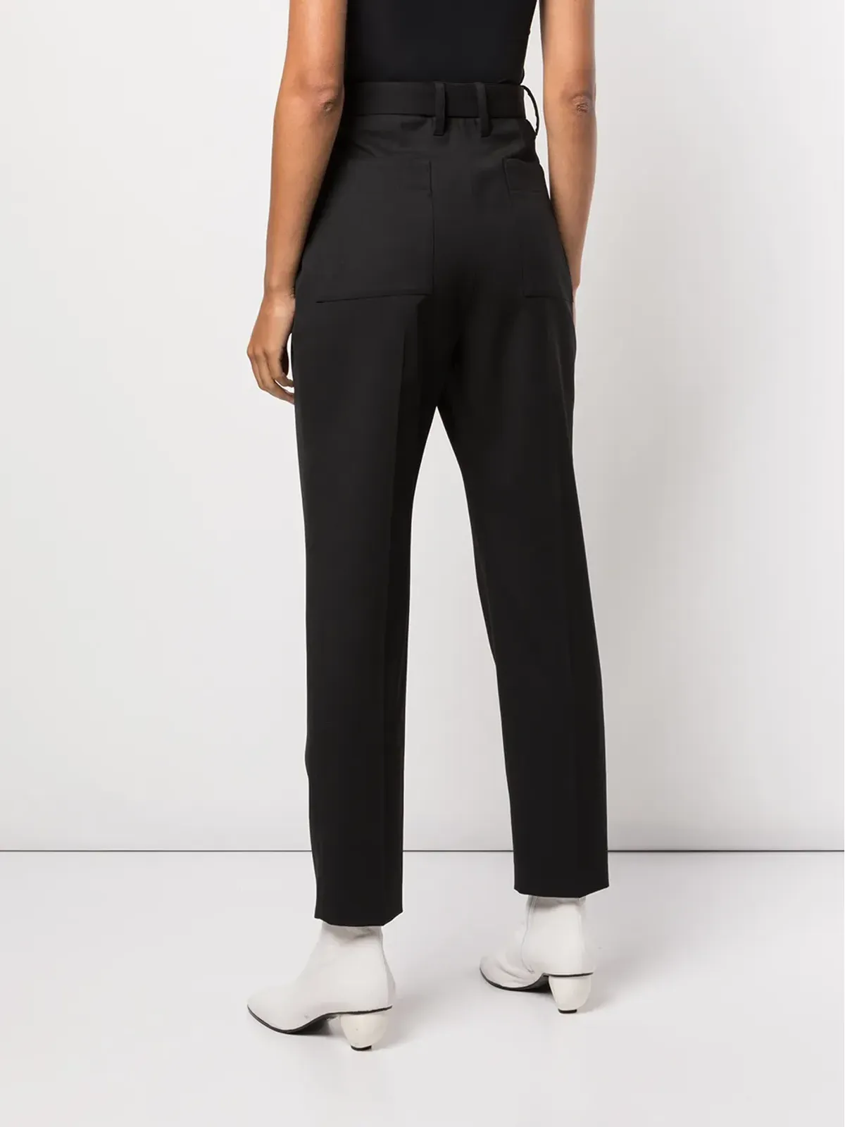 Proenza Schouler クロップドスーツパンツ - ブラック - 画像4