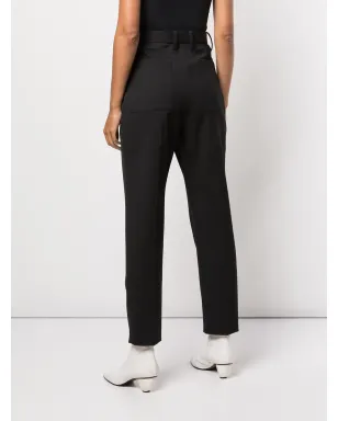 Proenza Schouler クロップドスーツパンツ - ブラック - サムネイル4