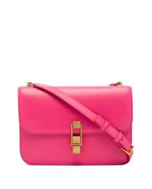 Saint Laurent Carré レザー ショルダーバッグ - ピンク - サムネイル1
