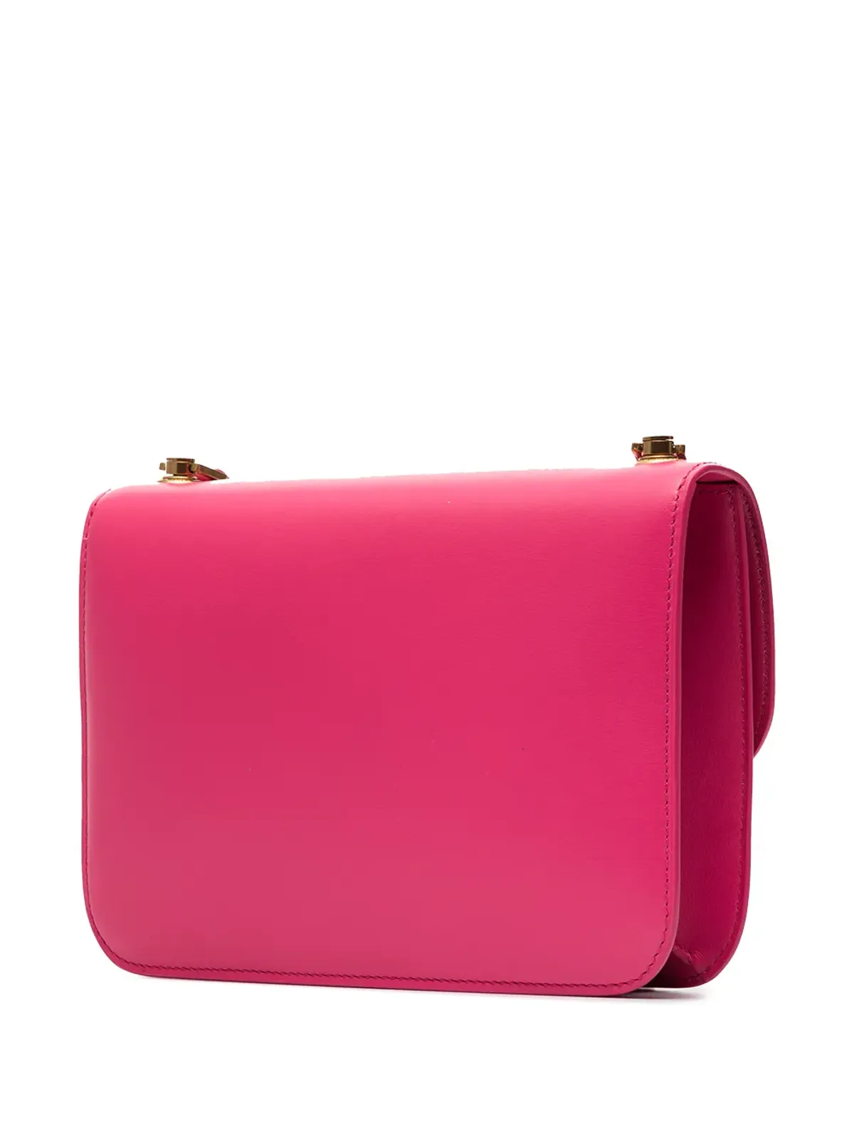 Saint Laurent Carré レザー ショルダーバッグ - ピンク - 画像3