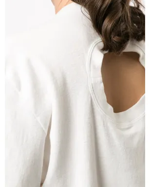 Proenza Schouler リアカットアウトディテールTシャツ - サムネイル5