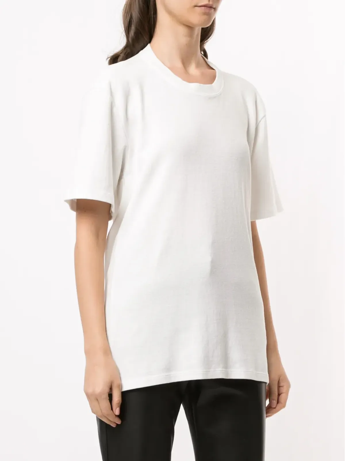 Proenza Schouler リアカットアウトディテールTシャツ - 画像3