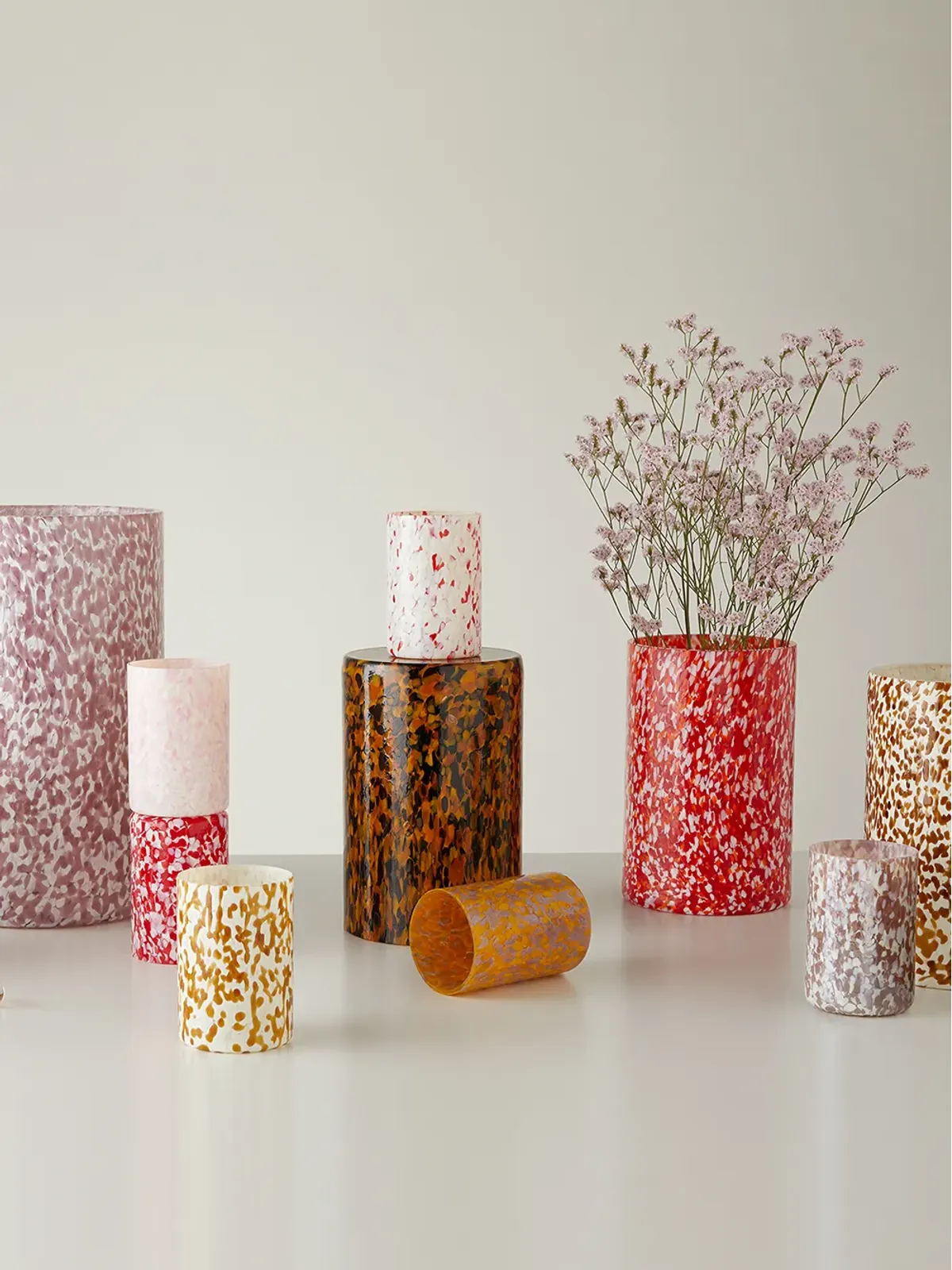 Stories of Italy Macchia Leopard vase - 画像3