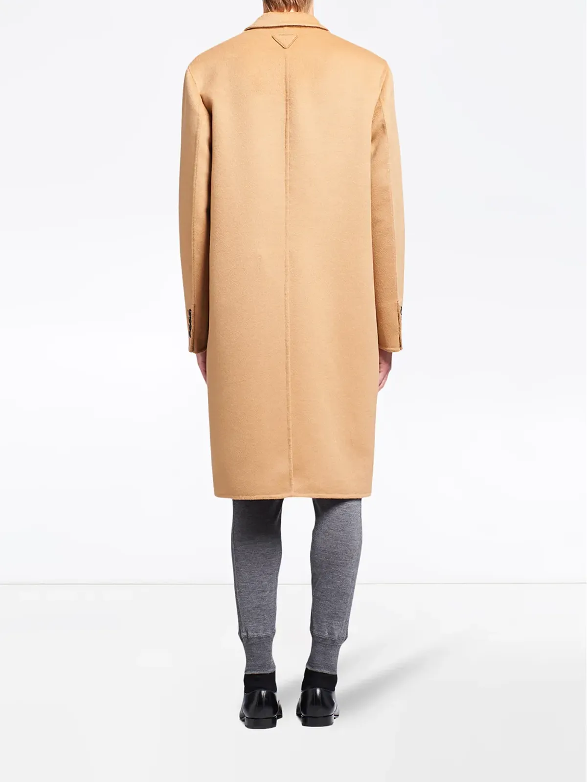 Prada シングルブレスト カシミア コート - 画像4