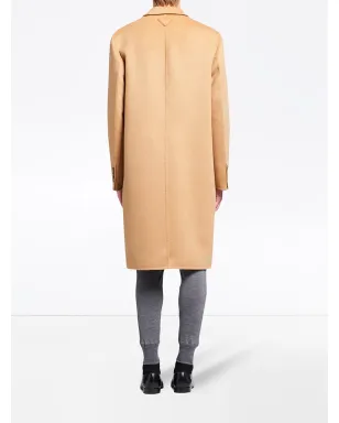 Prada シングルブレスト カシミア コート - サムネイル4