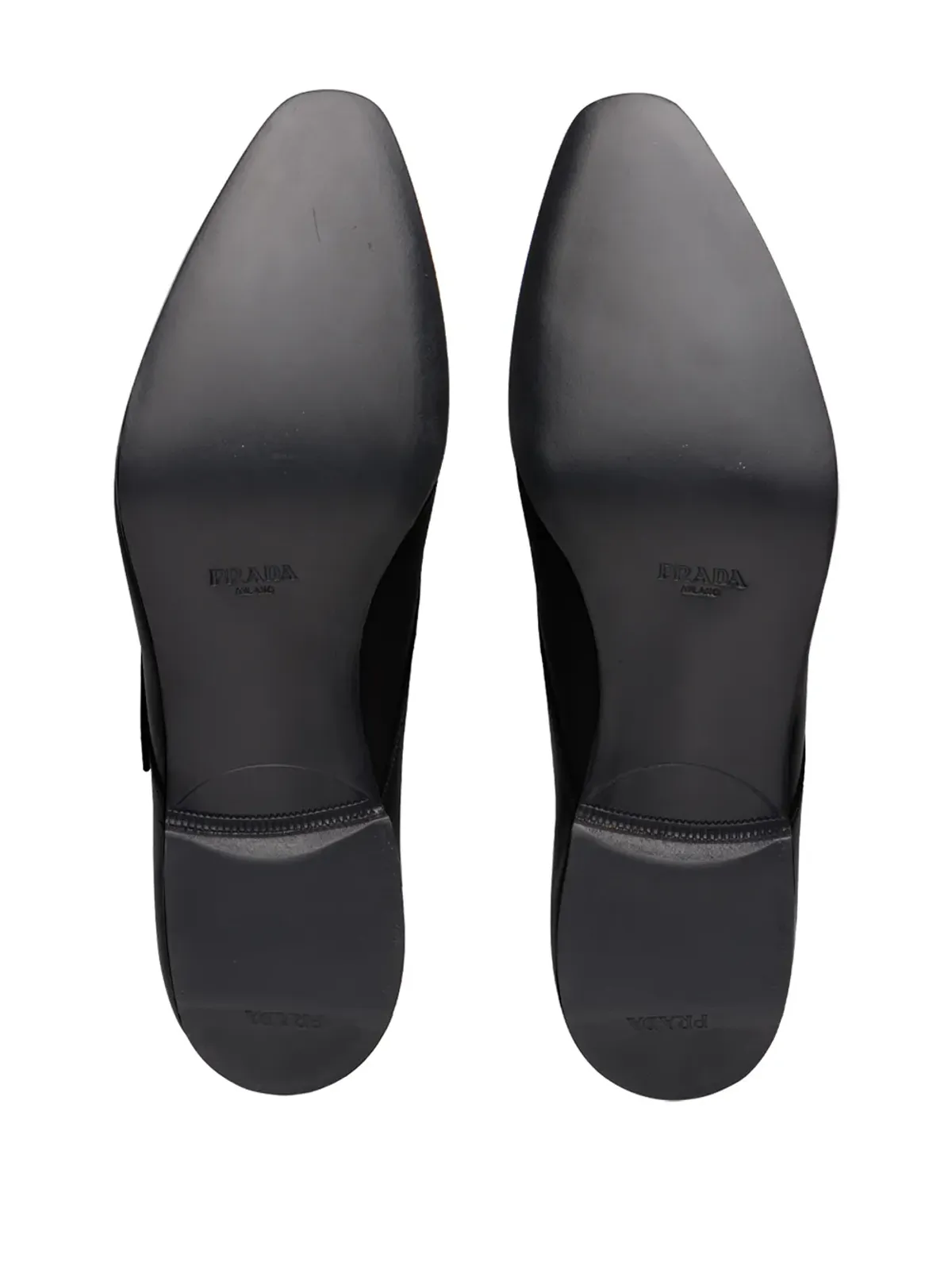 Prada レザー ダービーシューズ - 画像5