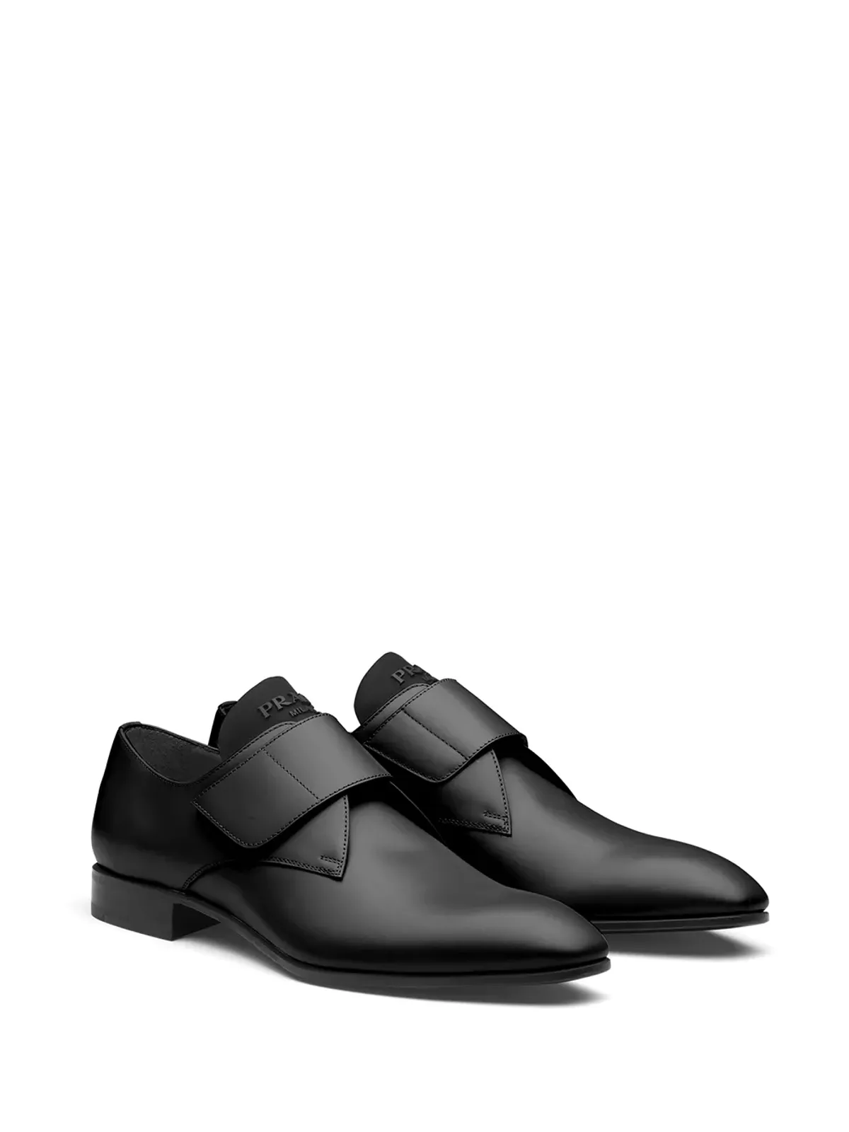Prada レザー ダービーシューズ - 画像2