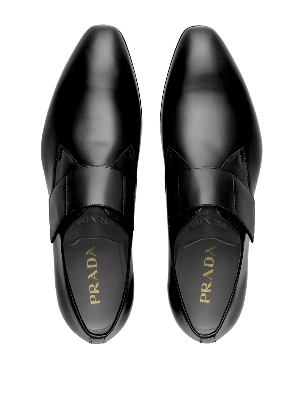 Prada レザー ダービーシューズ - 画像4
