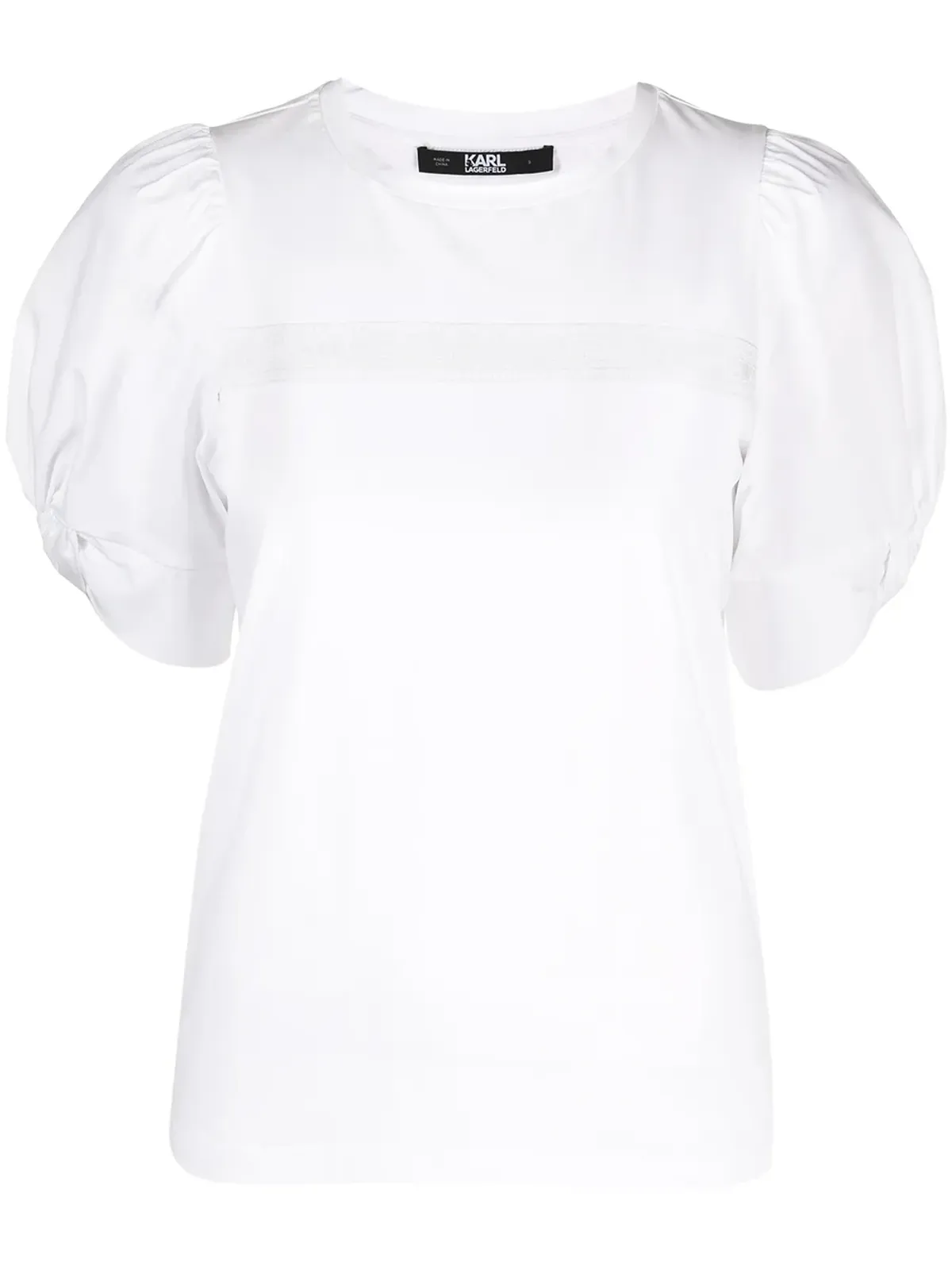 Karl Lagerfeld パフスリーブTシャツ - 画像1