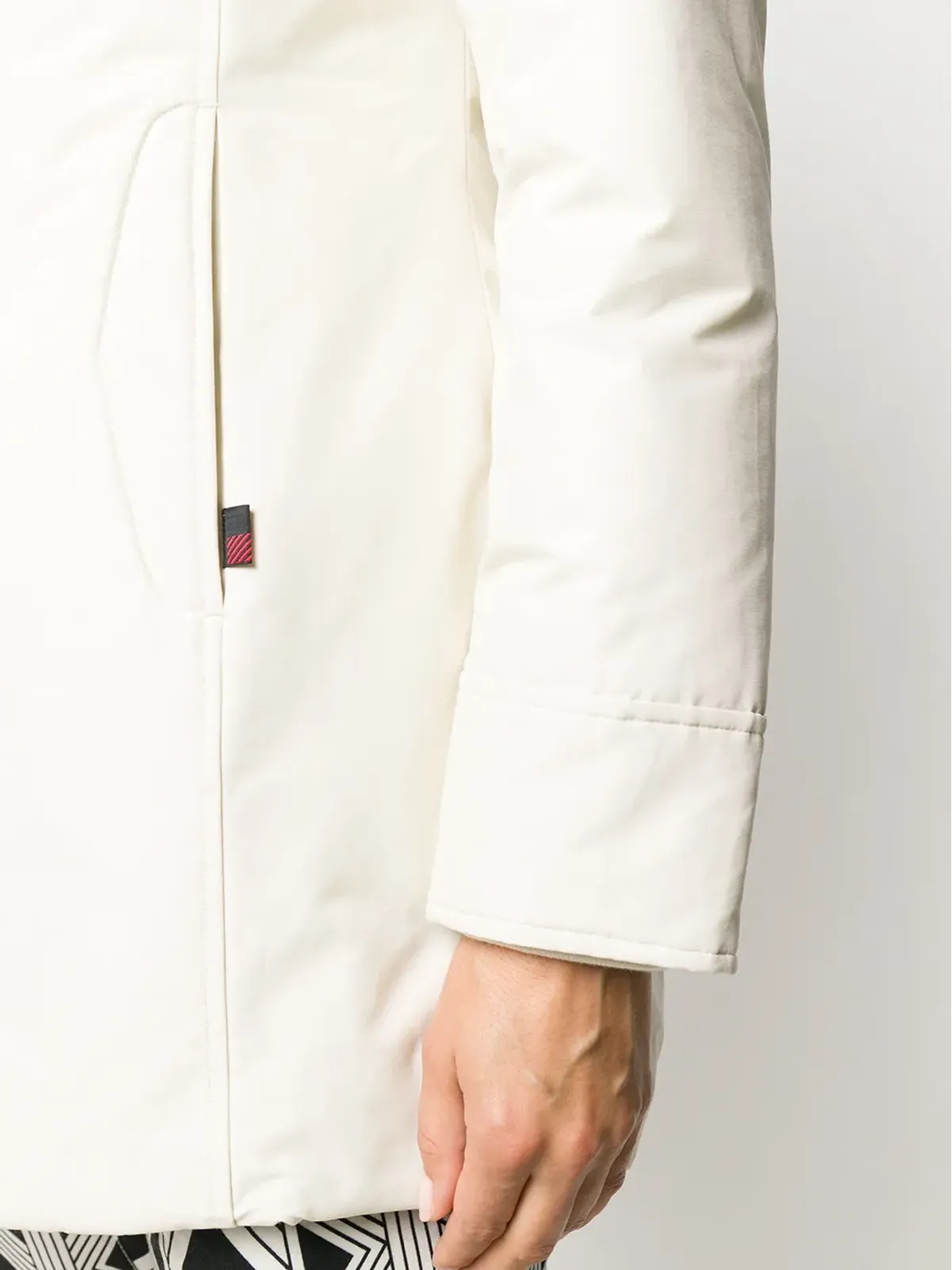 Woolrich ジップアップフード付きコート - 画像5