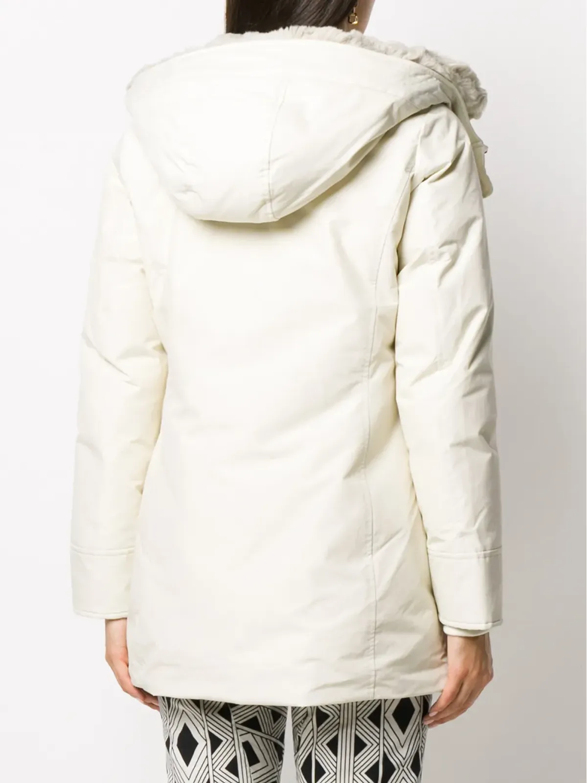 Woolrich ジップアップフード付きコート - 画像4