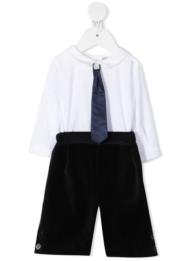 La Stupenderia La Stupenderia シャツとパンツのロンパースの商品画像