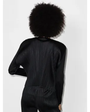 Pleats Please Issey Miyake プリーツ長袖カーディガン - サムネイル3