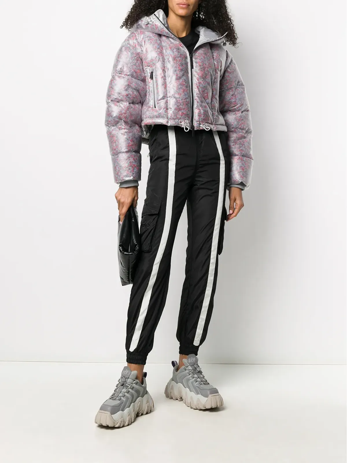 MCQ クロップドパッド入りダウンジャケット - 画像2