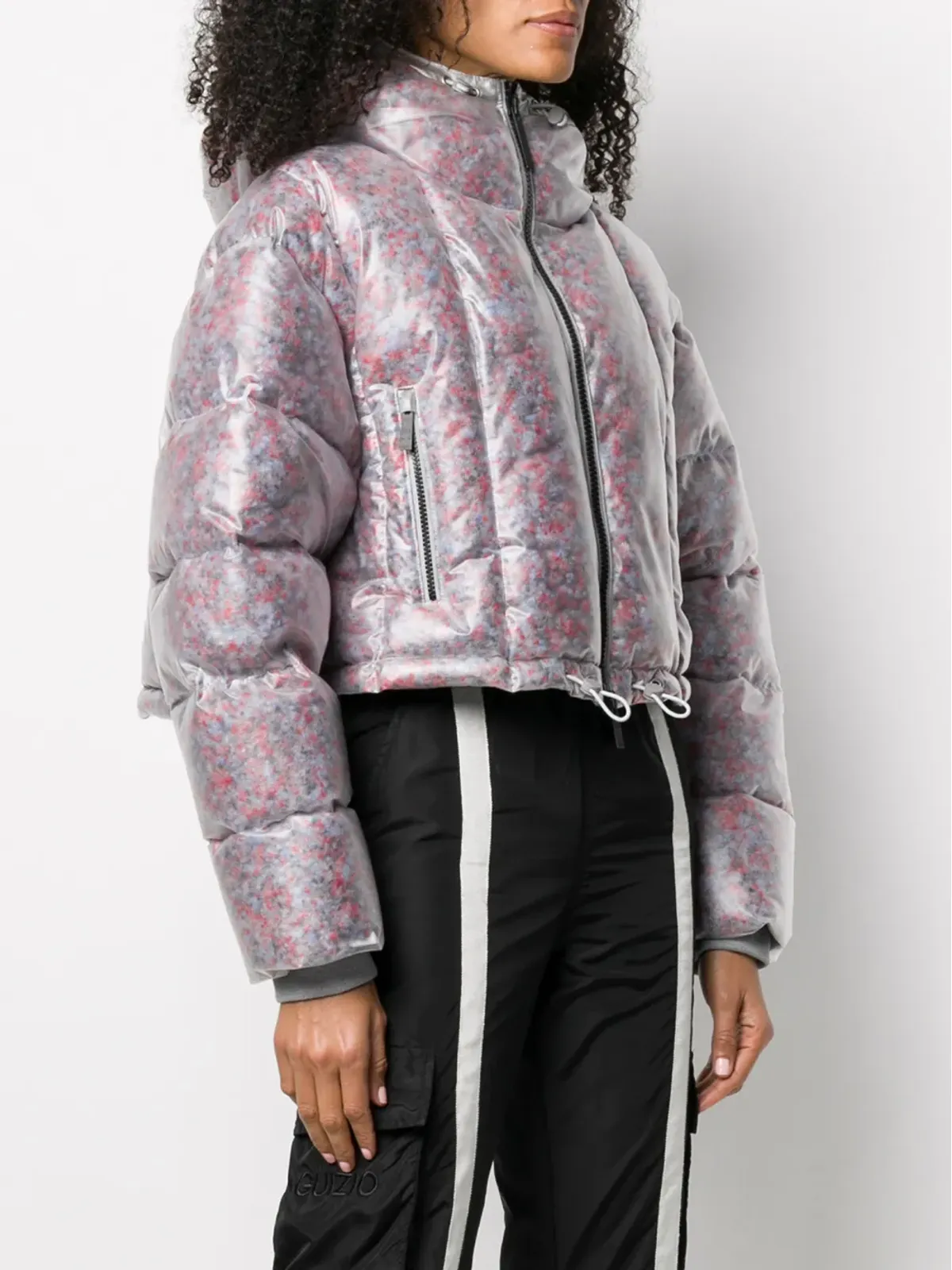 MCQ クロップドパッド入りダウンジャケット - 画像3
