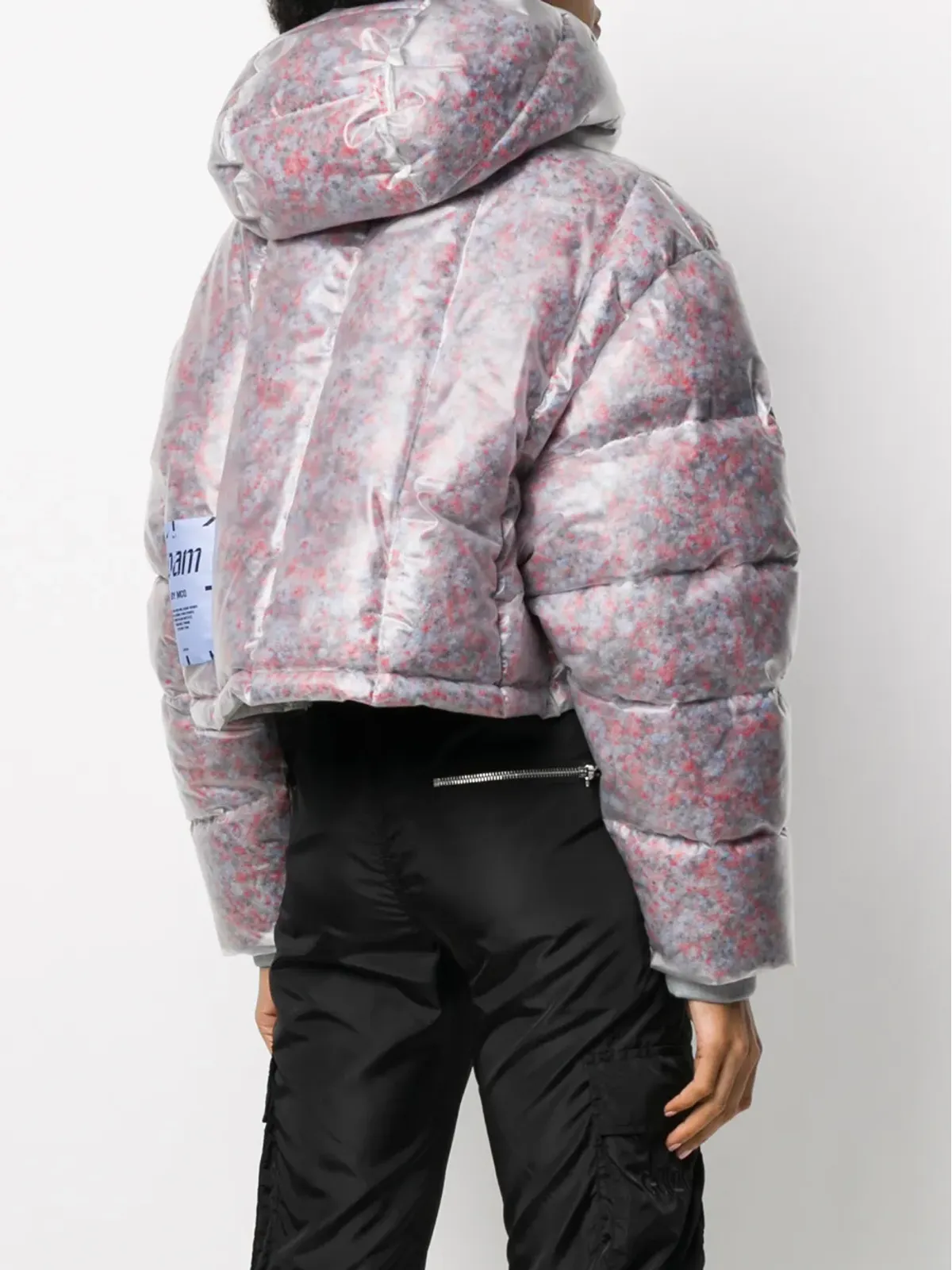 MCQ クロップドパッド入りダウンジャケット - 画像4