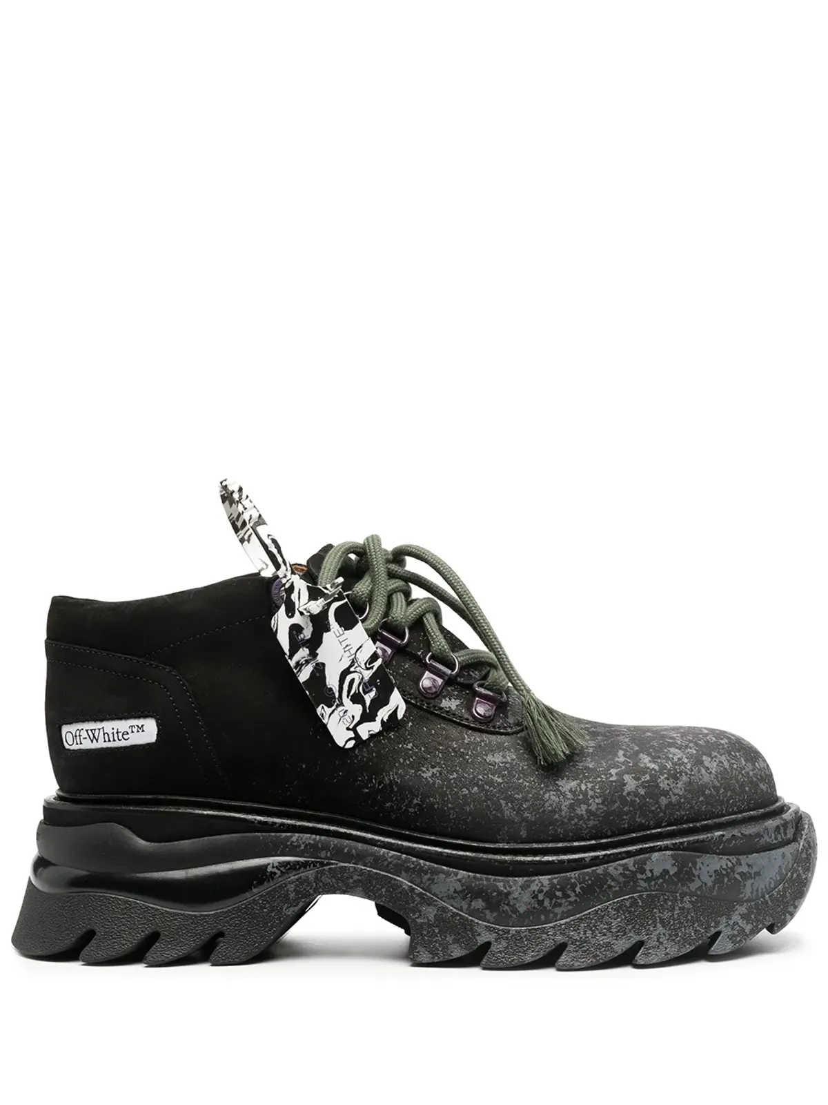 Off-White チャンキーリジッドソール スニーカー - ブラック - 画像1