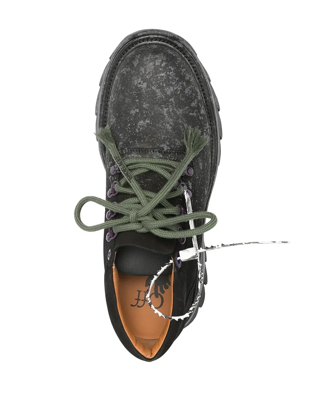 Off-White チャンキーリジッドソール スニーカー - ブラック - 画像4