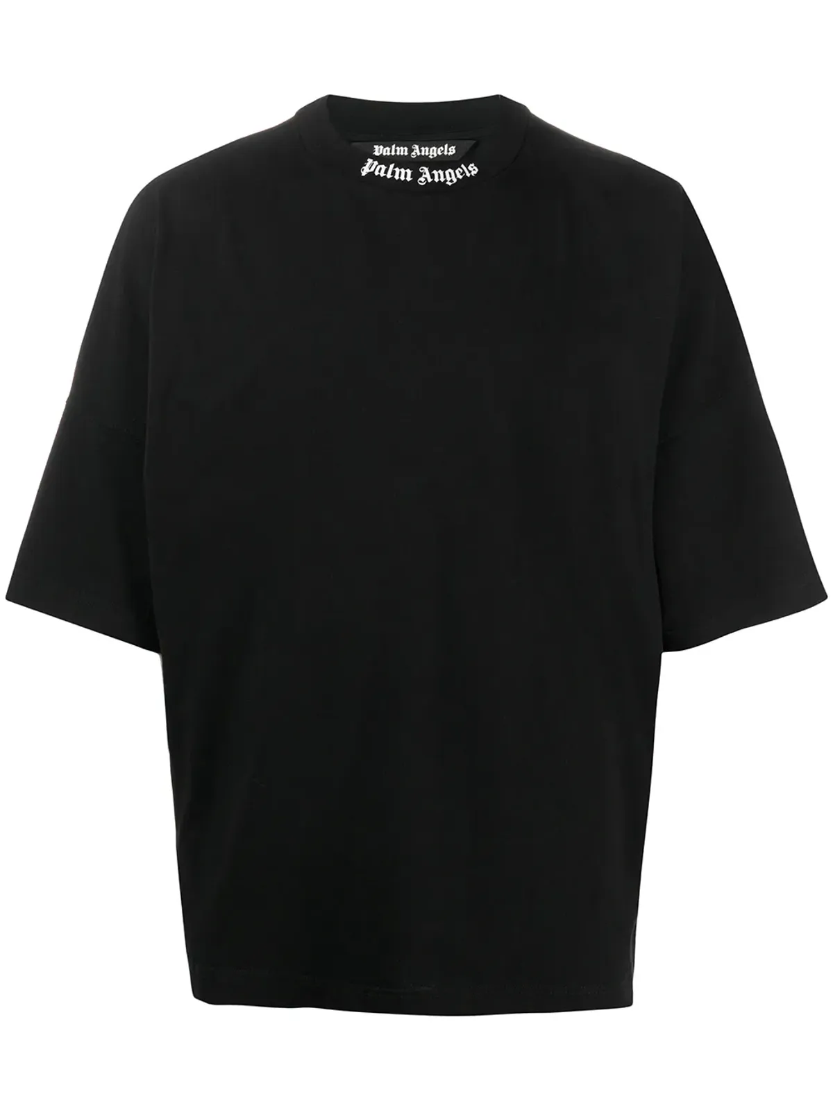 Palm Angels ロゴプリント コットンTシャツ - 画像1