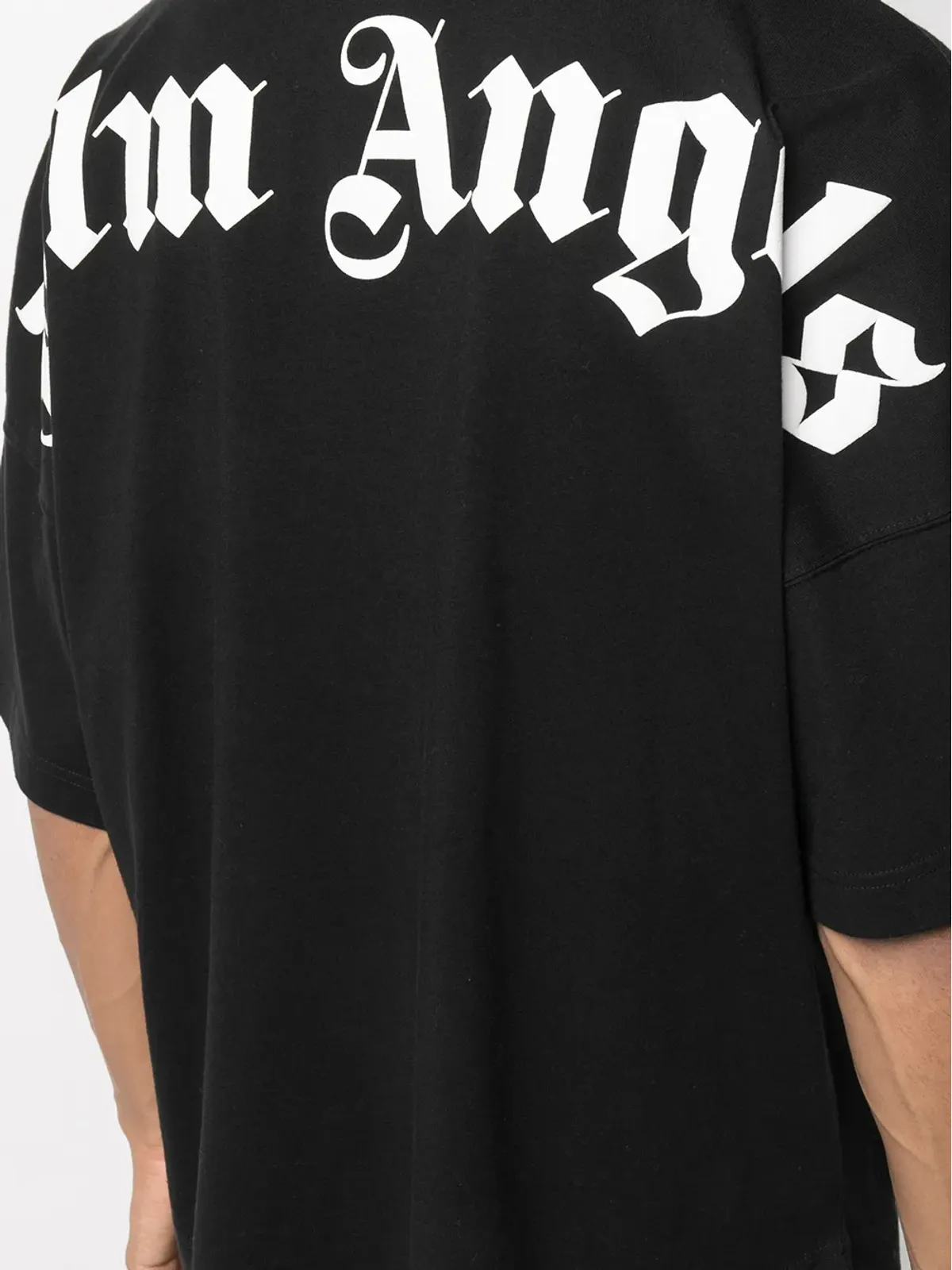 Palm Angels ロゴプリント コットンTシャツ - 画像5
