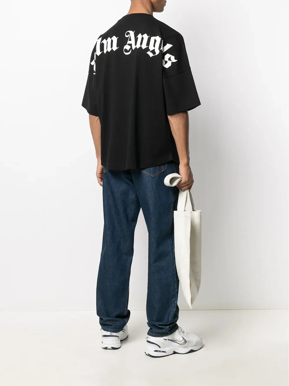 Palm Angels ロゴプリント コットンTシャツ - 画像2
