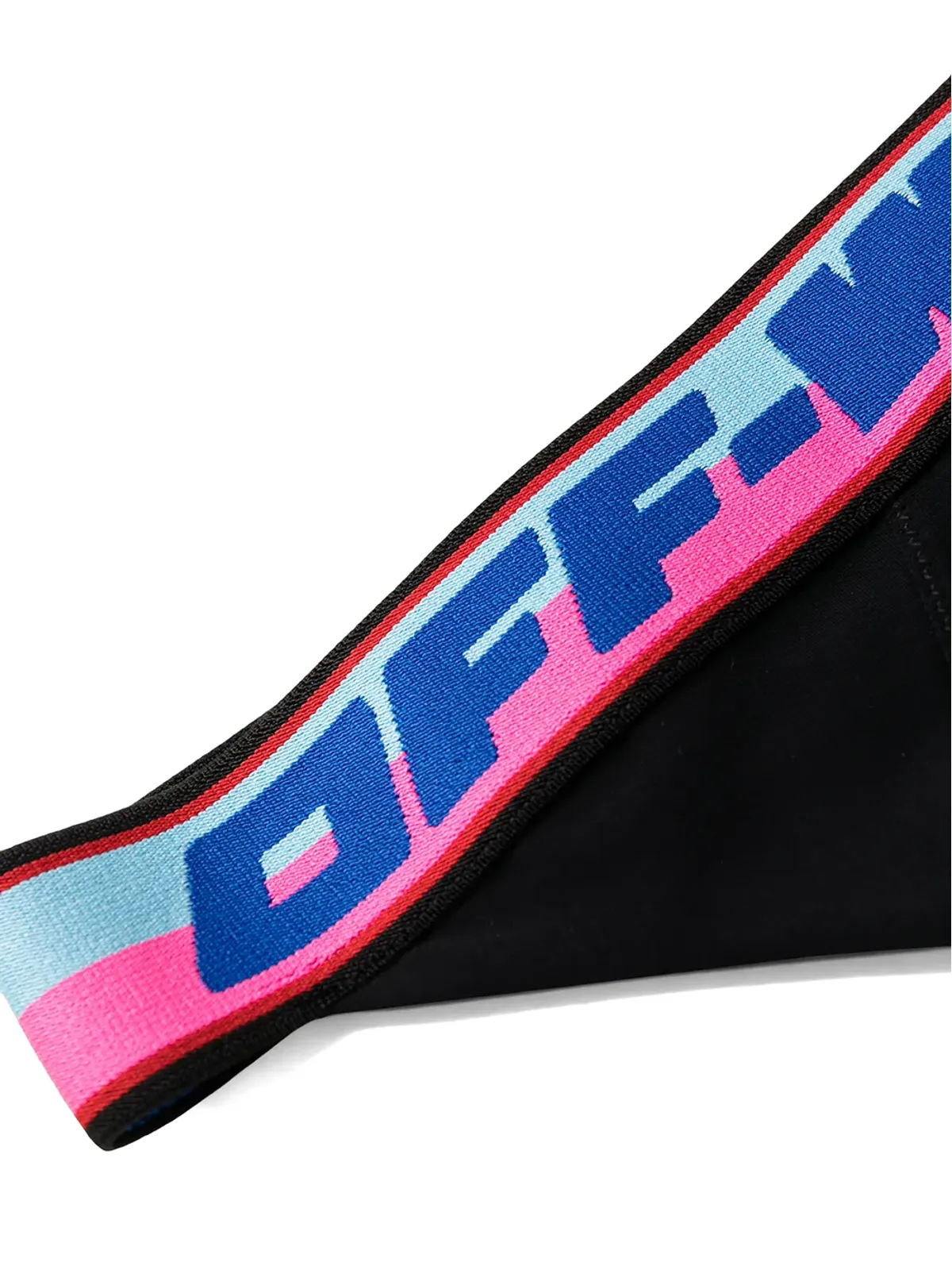 Off-White ロゴテープビキニ - ブラック - 画像4