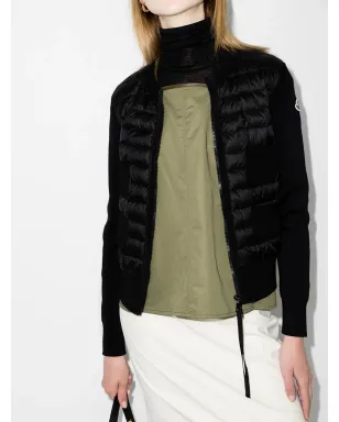 Moncler パディッドパネル入りニットカーディガン - サムネイル2