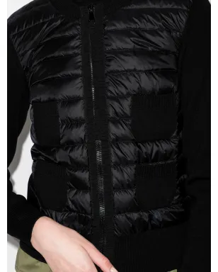 Moncler パディッドパネル入りニットカーディガン - サムネイル4