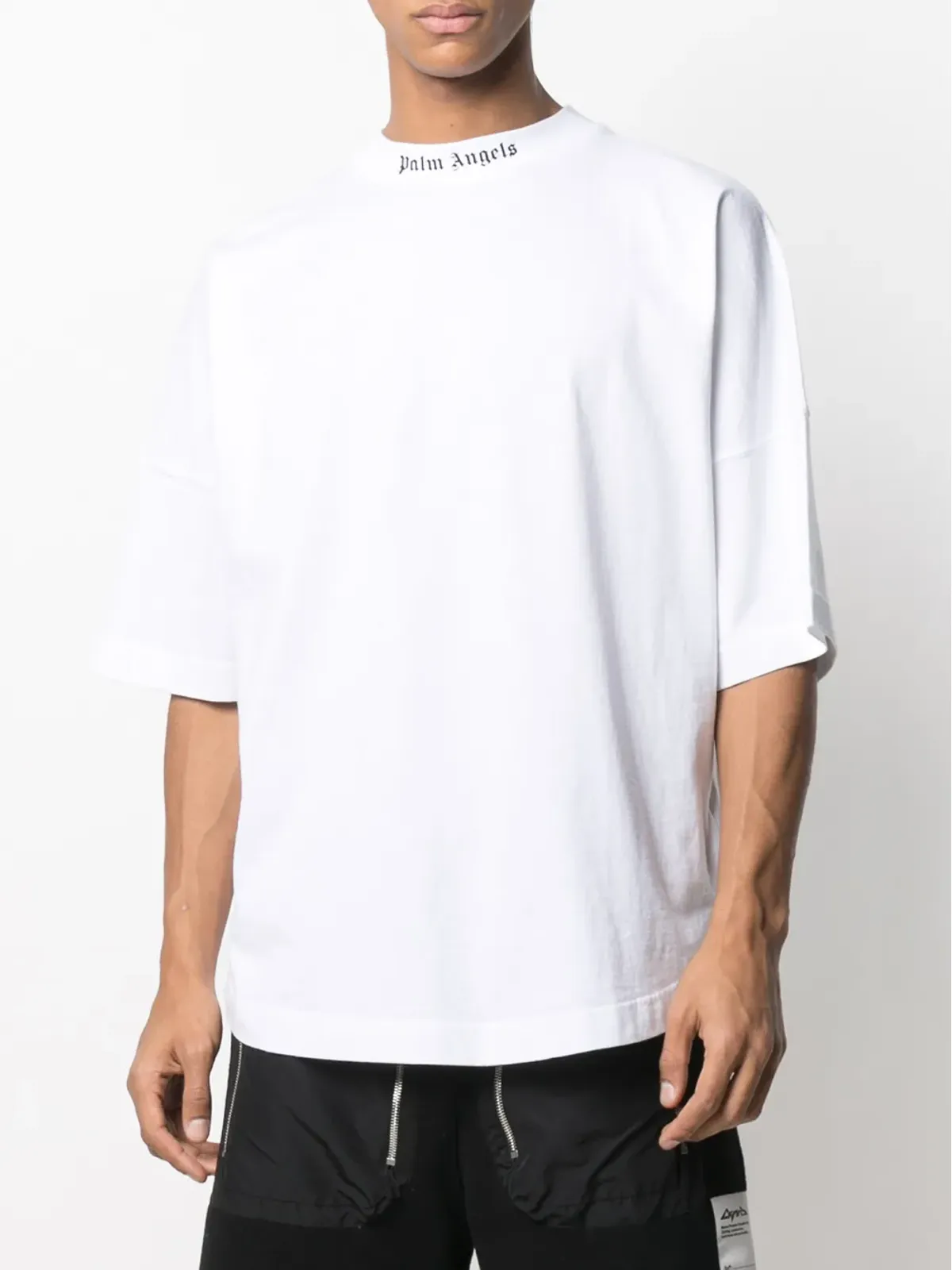 Palm Angels ロゴオーバーTシャツ - 画像3