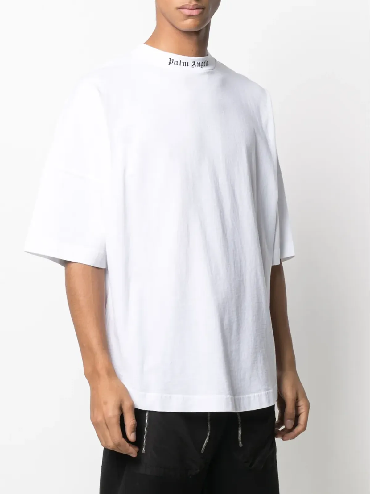 Palm Angels ロゴオーバーTシャツ - 画像4