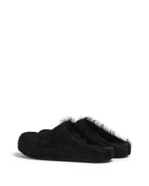 Marni ファスベット・サボット・カーフヘア・スリッパ - サムネイル3