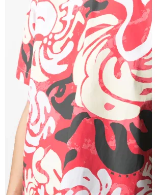 Marni グラフィックプリント半袖ブラウス - サムネイル5