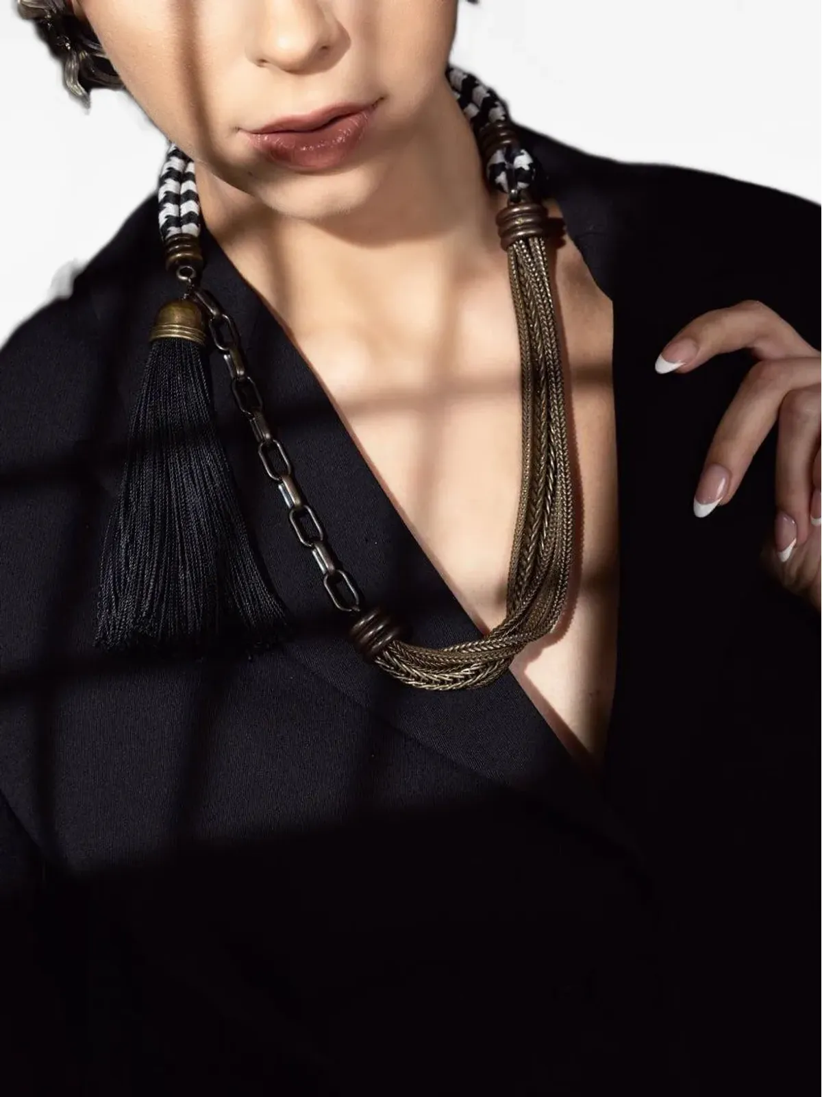 Lanvin ヴィータ・ショート・タッセル ネックレス - 画像2